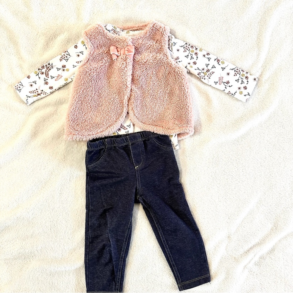 Carter’s 12 month Beautiful Winter 3 Piece Set!